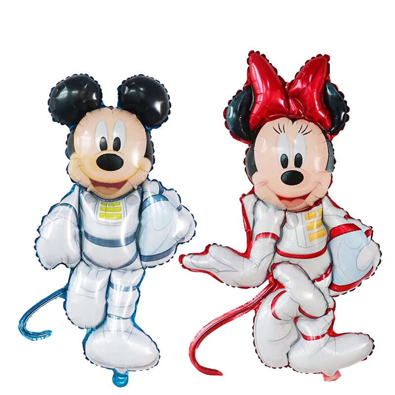 3D воздушный шар астронавт Микки Минни небо День рождения Любовь для большой