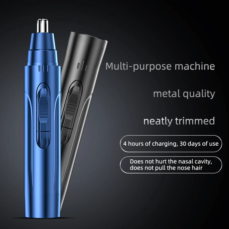 Electric Nose Hair Trimmer Ear and Neck Multi-kinetic Trimmer Cleaner Washable Trimmer Shaver Clippers  2 In 1 Kit For Men Women enlarge