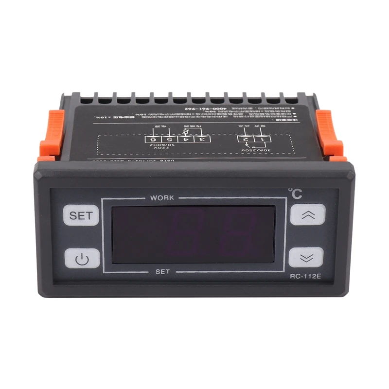 

AC 220V 30A Digital Thermostat Temperature Regulator Controller With NTC Sensor LED Display
