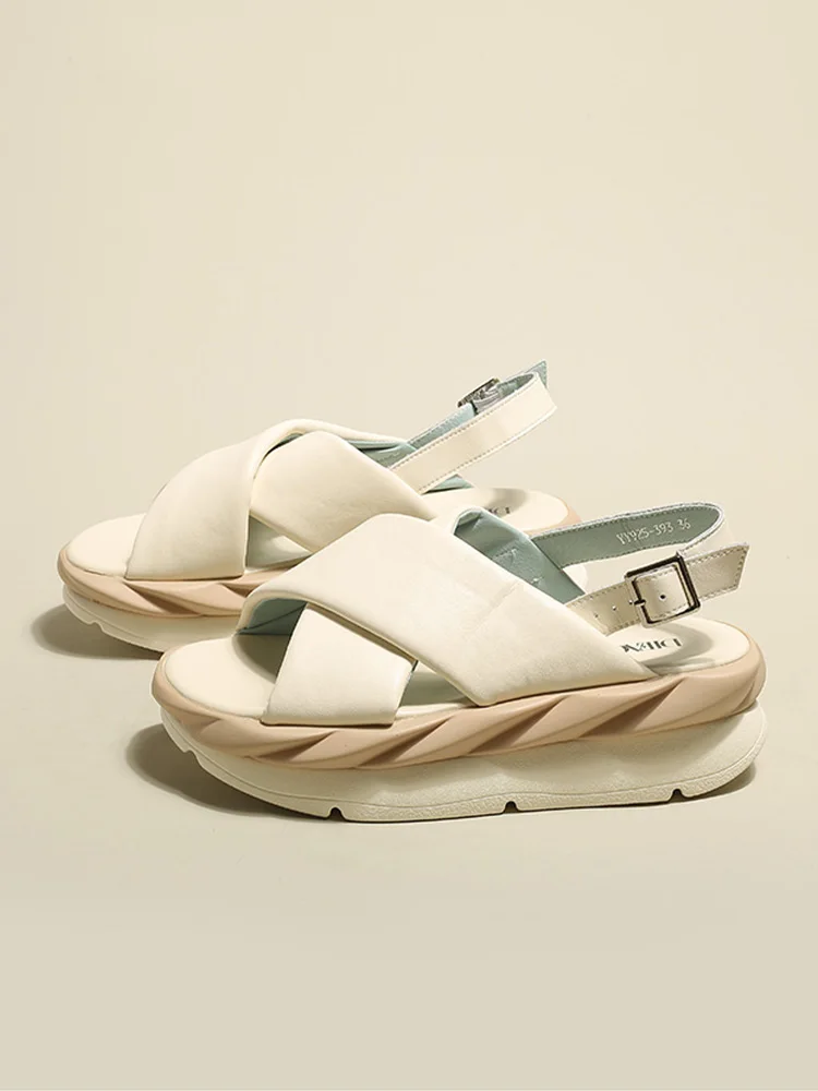 

Fad Platform Women Sandals Wedges Summer New Shoes 2022 Pumps Casual Sports Cozy Walking Shoes Slingback Slippers Women Slides