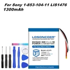 Аккумулятор 1300 мА  ч, для SONY LIS1476 LIS1476MHPPC(SY6), 853, 104, PRS-T1, PRS-T2, PRS-T3S