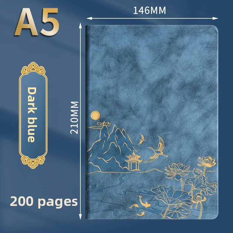 

Набор Блокнотов Формата А5 С Одной Тетрадью И Подарочной Коробкой, Обложка Из Искусственного Материала, Меняющая Цвет