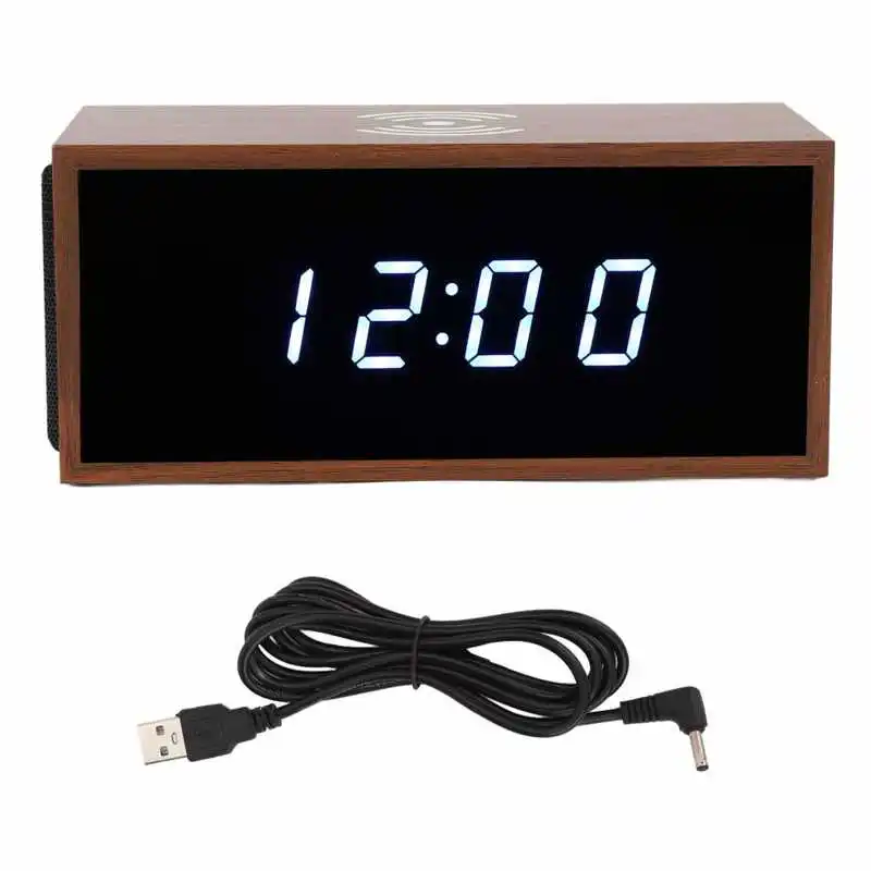 

Speaker Alarm Clock Simple Style Digital Alarm Clock for Home