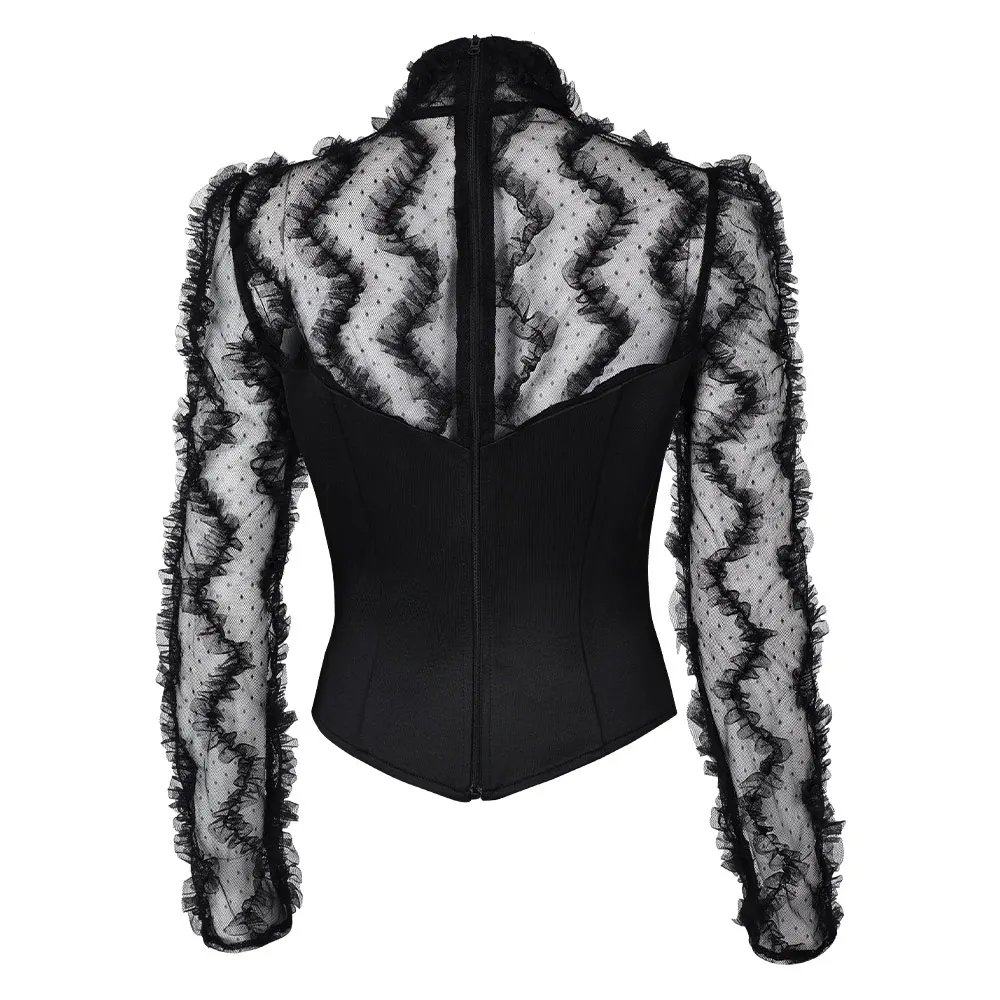 Женский костюм Эльфаба для косплея Wiked взрослых маскировка черная рубашка