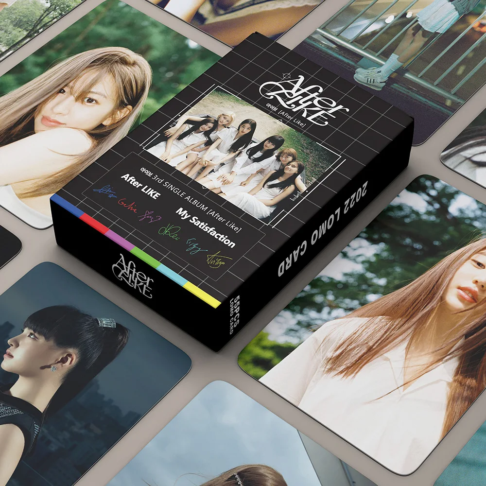 

55 шт./компл. Kpop IVE Photocards новый альбом после похожих на Lomo открытки Ihas летние фотооткрытки открытки для коллекции поклонников