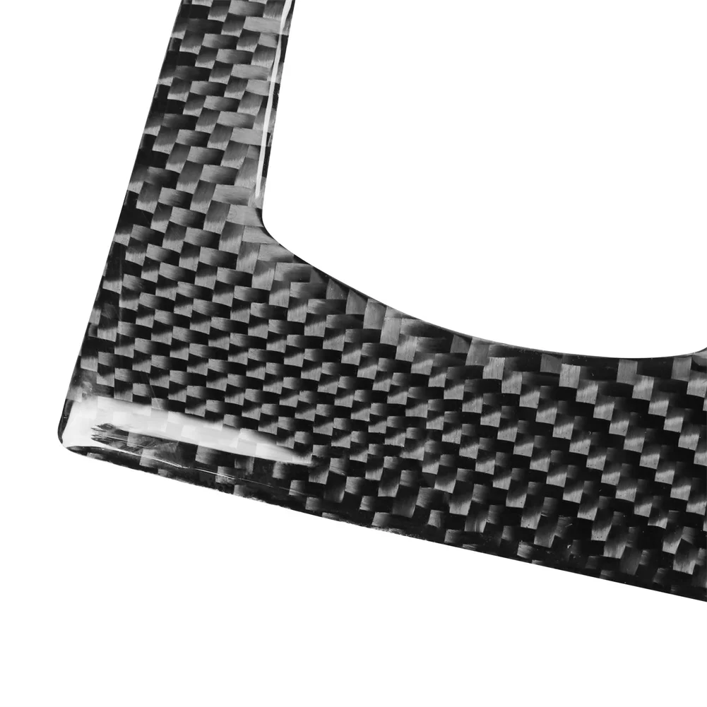 

1 Set ABS Carbon Fiber Console Gear Shift Panel Trim For X5 X6 F15 F16 2014-2018 Interior Accessories Modeling Durable Black