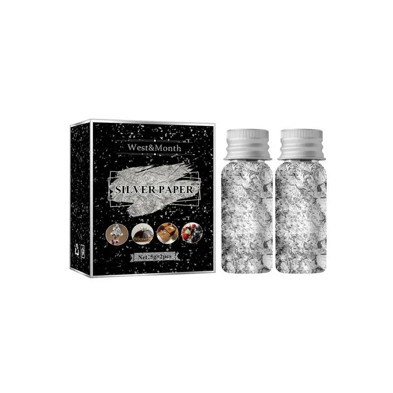 

Хлопья из золотой фольги, 2 бутылки, хлопья из серебряной золотой фольги, красота, маникюрные наклейки, искусство детской живописи, искусство