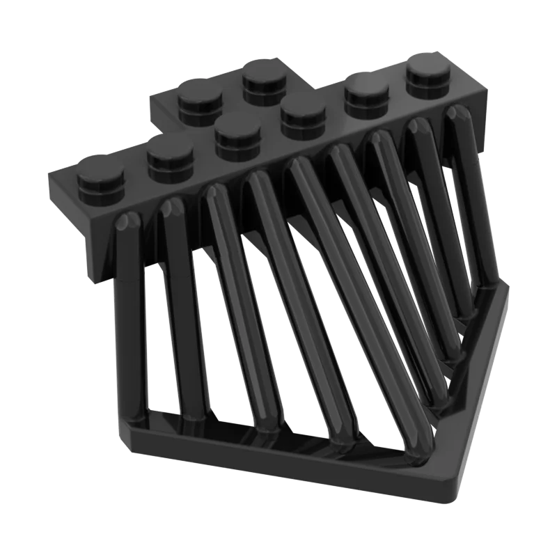 

1PCS Guardrail of Locomotive Front With 90201 2 x 6 Tilt Bar For Building Blocks Parts Construction Classic Brand Gift Toys