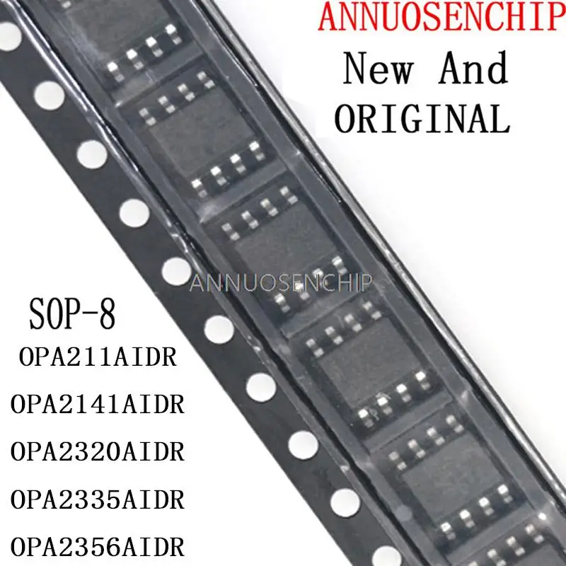 Новые и оригинальные OPA211 opa211atv Opa2141 O2141A O2320A SOP-8 OPA211AIDR OPA2141AIDR OPA2320AIDR OPA2335AIDR OPA2356AIDR, 10 шт.