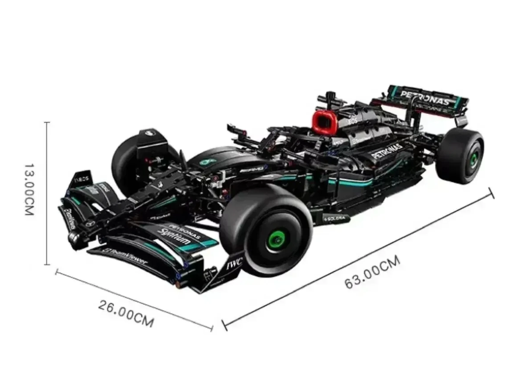 1642 шт. технические скоростные гонки F1 W14 E Performance автомобильные строительные блоки