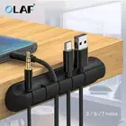 Силиконовый органайзер для кабелей Olaf, микро-USB Type-C, для мыши, клавиатуры, наушников, органайзер для кабеля