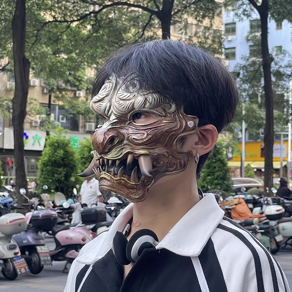 Черный миф: Wukong Nuo смоляная маска для косплея костюм на Хэллоуин реквизит игровая