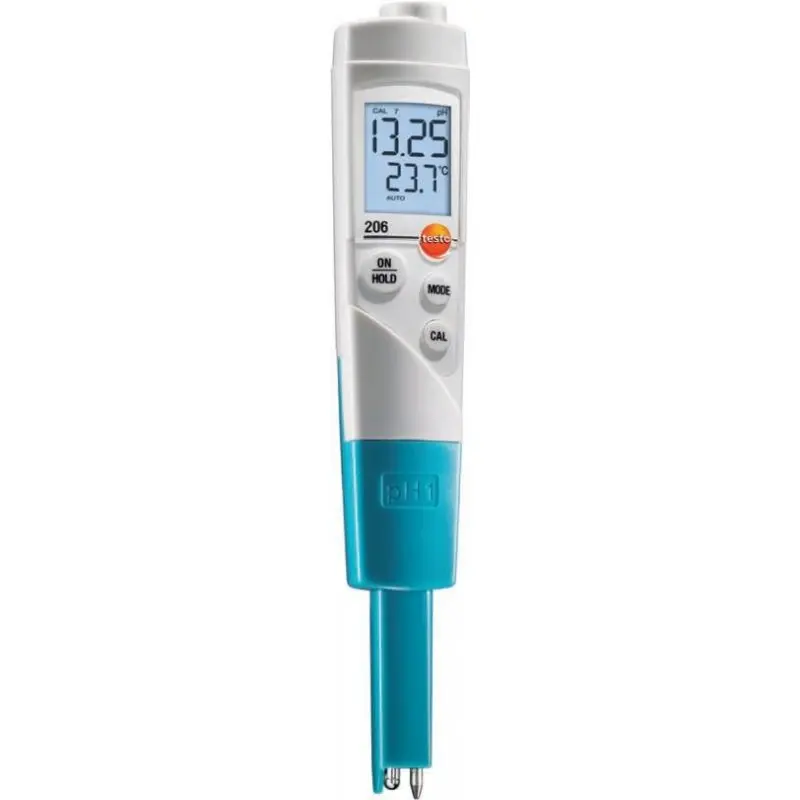

testo 206 pH2 digital pH/temperature measuring instrument for Swimming pools, aquari 0563 2062