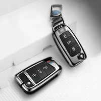 car remote key cover case key shell for volkswagen bora sagitar tiguan polp lavida scirocco magotan lamando c trek car styling