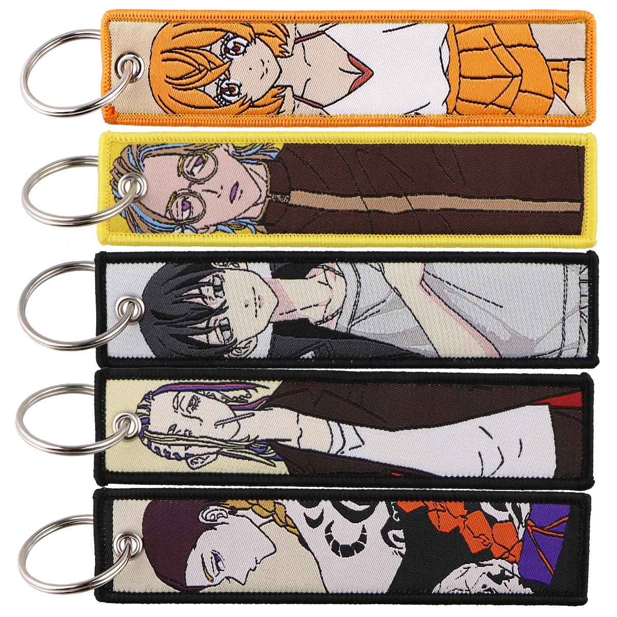 

Tokyo Revengers Anime Key Fobs Embroidery Key Tag Keychains for Motorcycles and Cars Backpack Chaveiro Key Ring Accessories