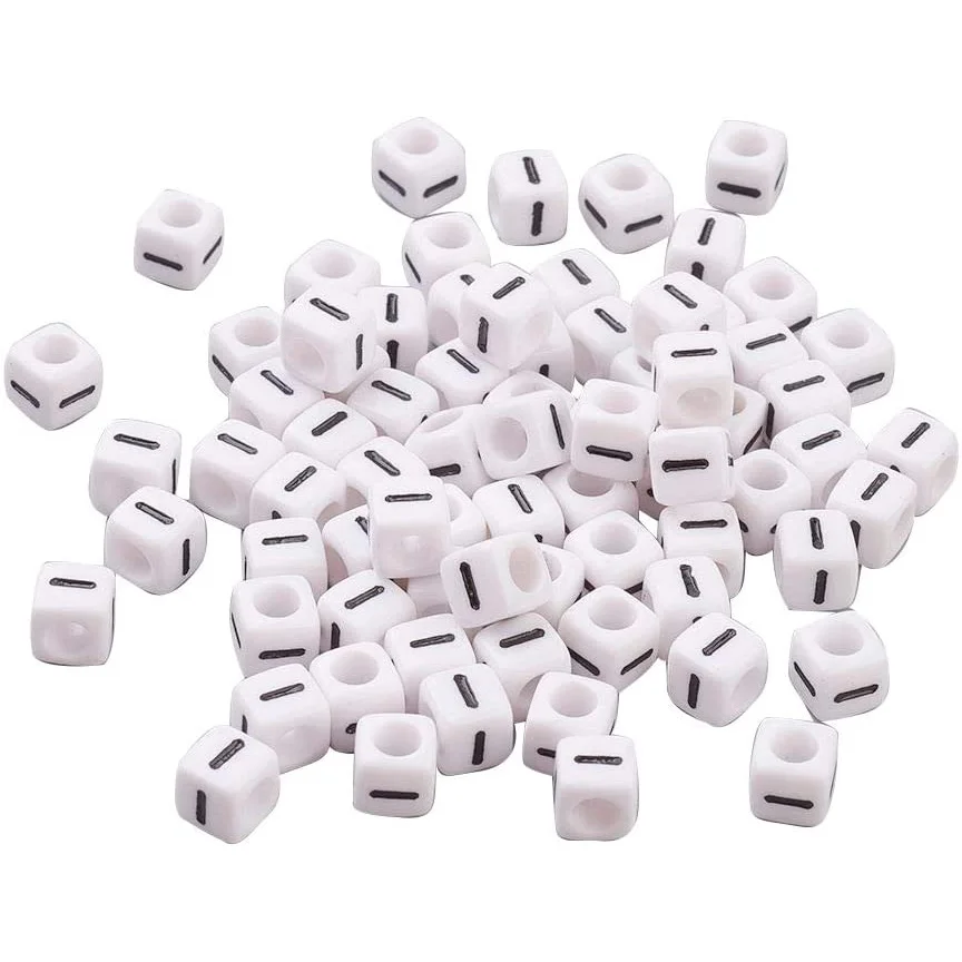 

Бусины акриловые для бижутерии, 6 мм, с отверстием 2600 мм, около 3,2 шт.