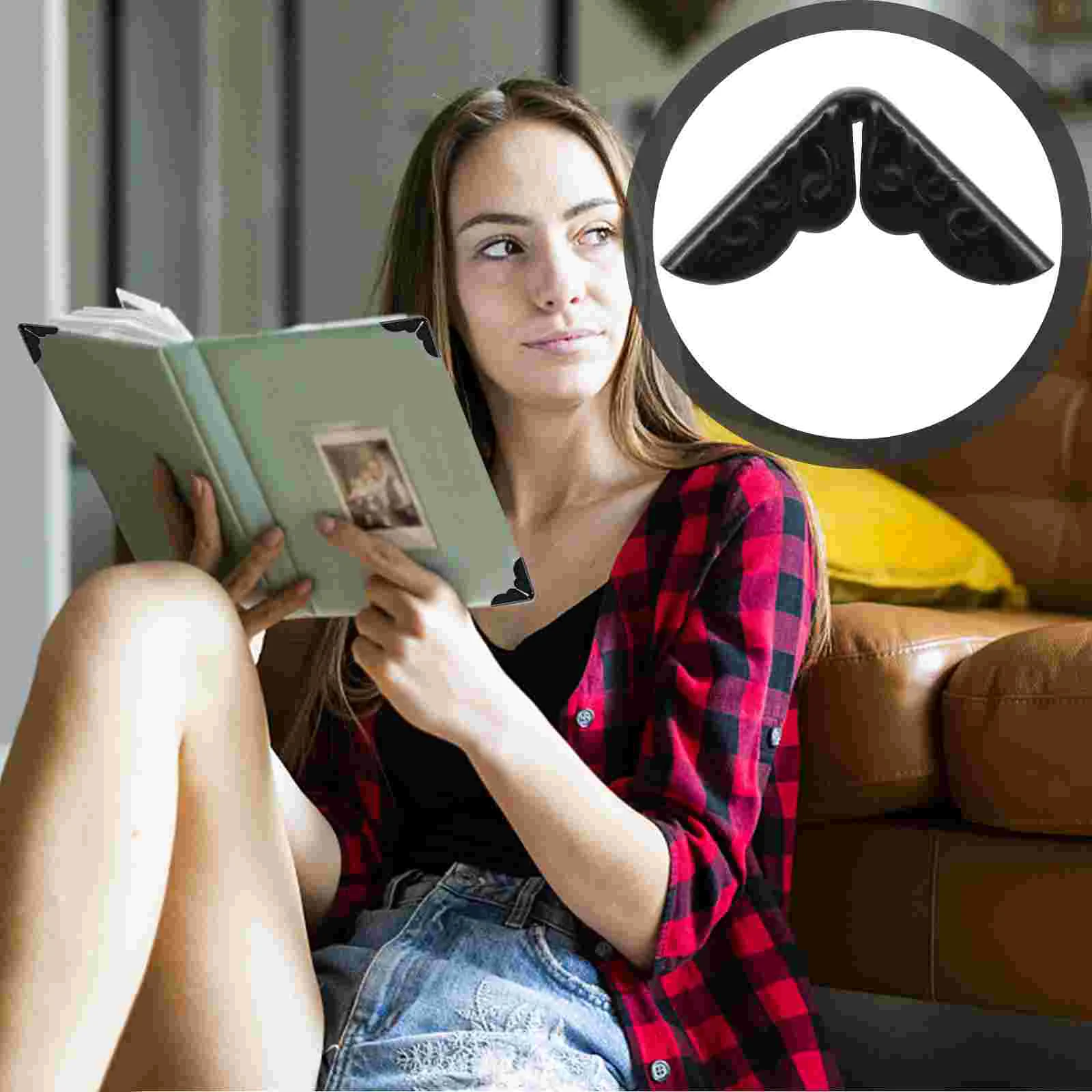 

Metal Album Corners Book Accessories Metal Book Cover Album Corner Protectors Metal Book Corner Iron Corner Protector