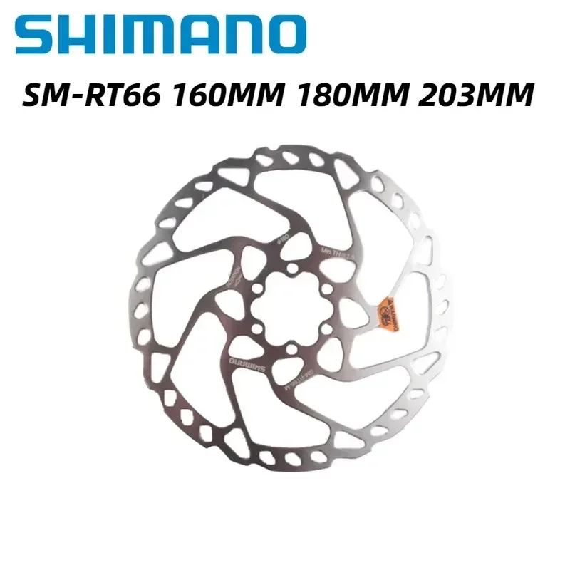 Фото SHIMANO SLX M7000 SM RT66 Тормозной диск 6 болтов Велосипед Дисковый тормозной диск 160 мм 180 мм 203 мм №1