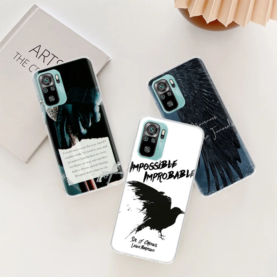 Чехол для телефона Six Of Crows Quotes Xiaomi Redmi Note 13 Pro Plus 5G Cover 10 10A 10C 12 12C 9A 9C 9T 8A 7A 6A 9 8 7 6 K70 K60 Pr