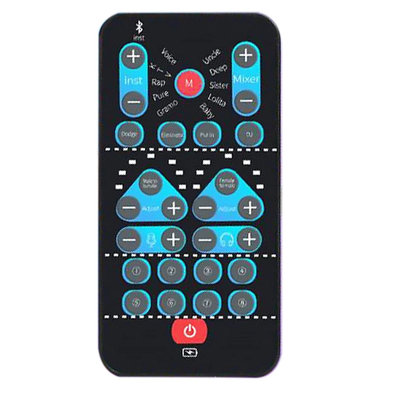 Внешняя звуковая карта Bluetooth с 5 режимами сцен 8 звуковыми эффектами для телефонов