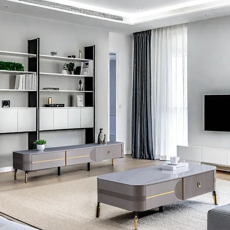 Плавающая ТВ-установка модульная мебель для дома среднего века подставки