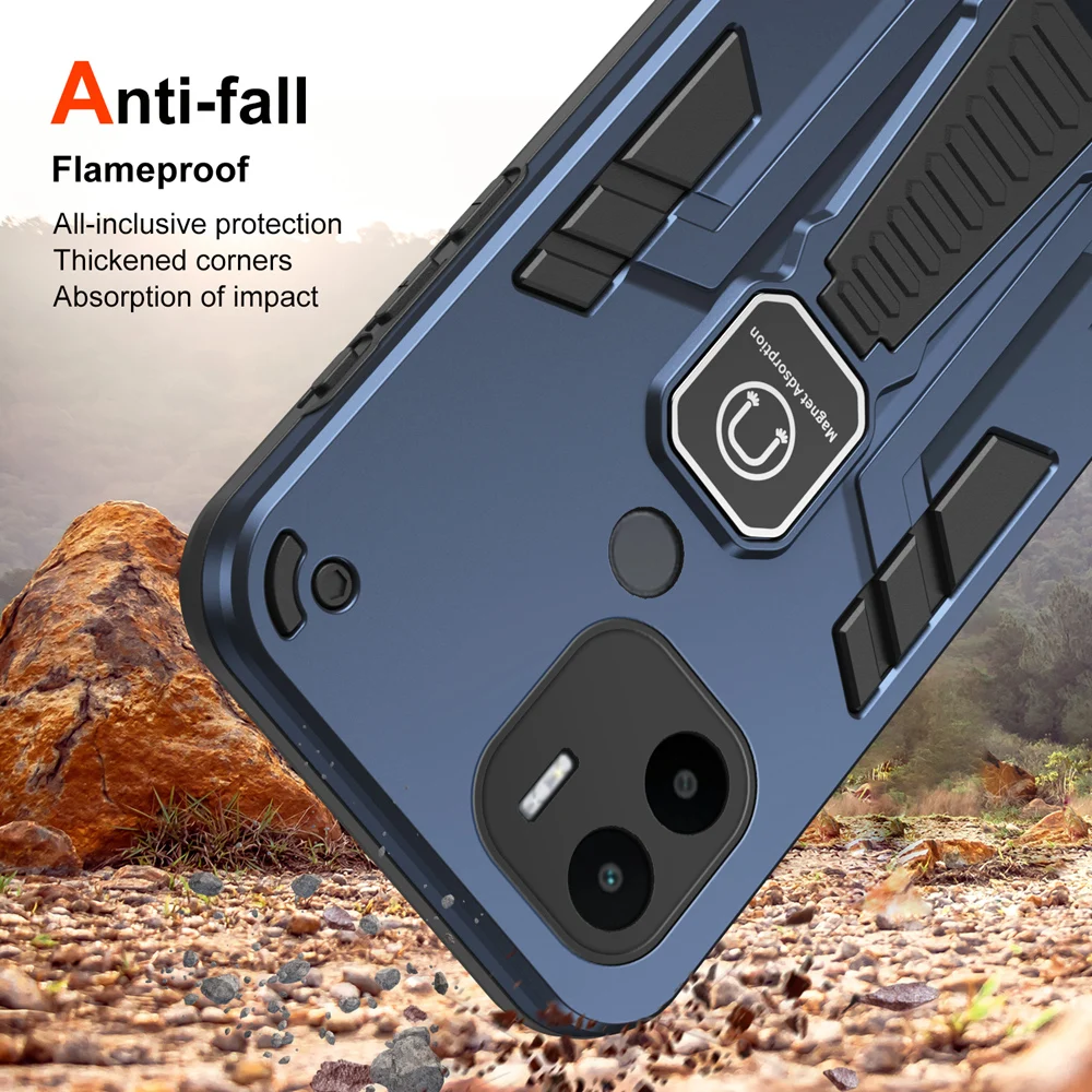 Ударопрочный армированный чехол KEYSION для Redmi A1 + A2 Plus мягкий силиконовый