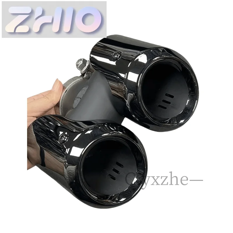 Фото Накладка на выхлопную трубу ZHIO для Land Rover Defender 007 2020-2026, декоративная накладка на задний бампер, аксессуары для внешнего стайлинга, индивидуальная подгонка №3