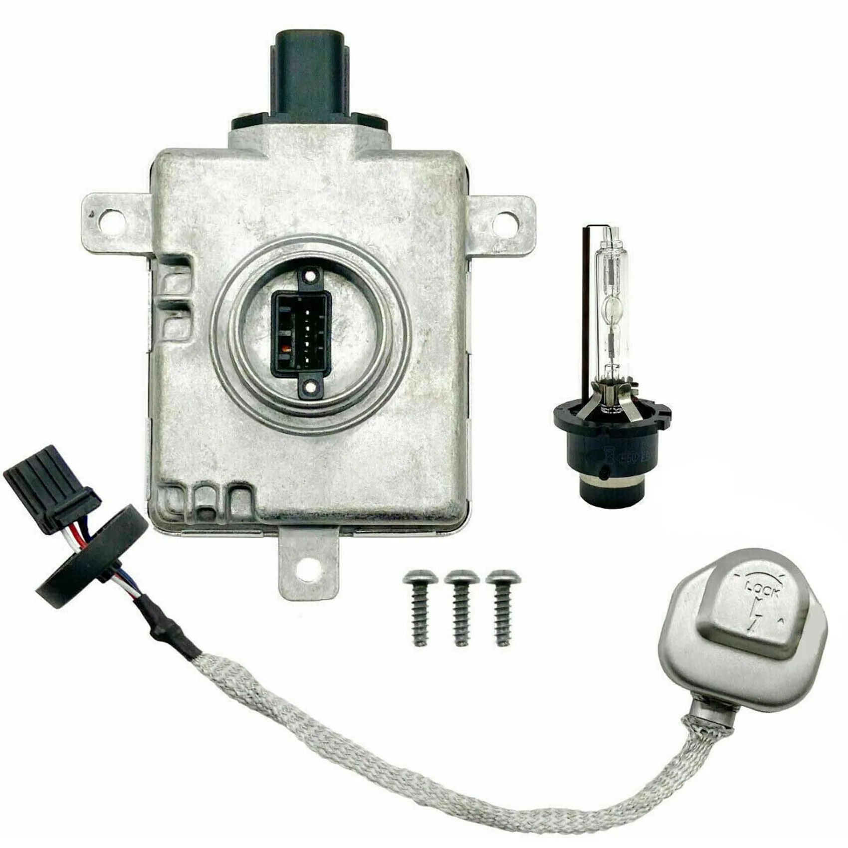 

Модуль балластного блока ксеноновой фары в сборе с гнездом и набором ламп D2S, модуль инвертора 33129SEA003 для Acura