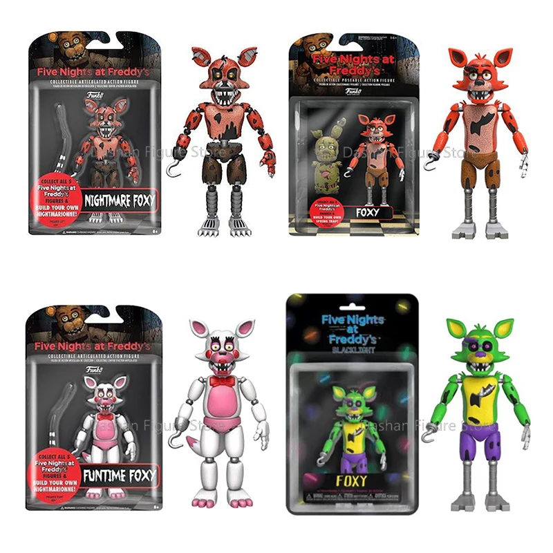 6 Pcs/Set Five Night At Freddy Anime Game Fnaf Kawaii Bonnie Bear Action  Figure Pvc Model Freddy Toys Child Christmas Gifts - AliExpress