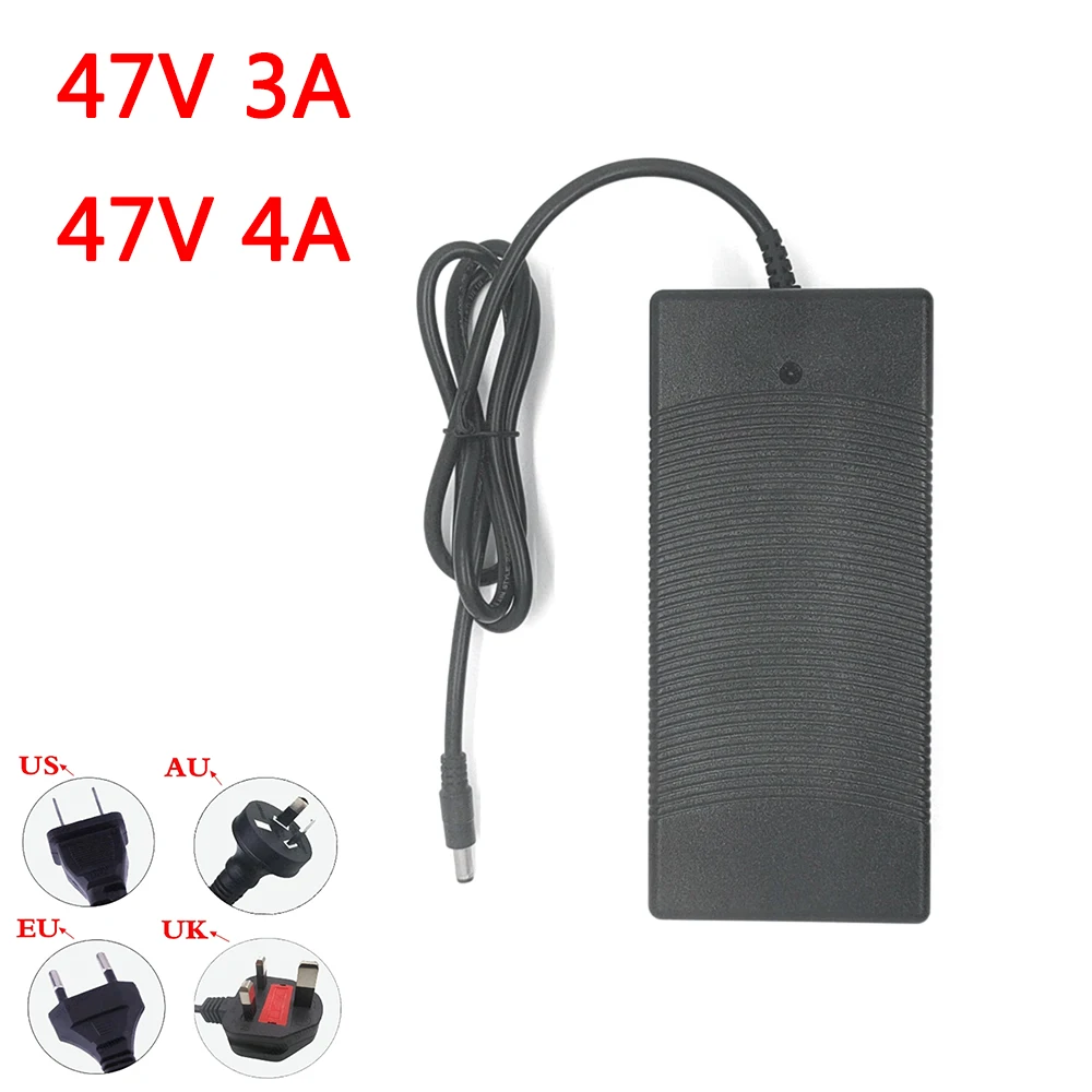 

47V 3A 4A Universal AC/DC Charger Power Cord Adapter 5.5*2.5mm DC Plug Alternative 47V 2A / 47V 1A For Switching Power Supplies