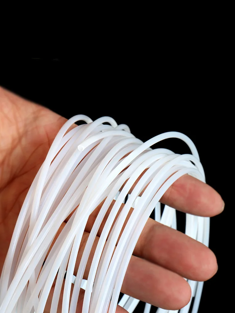 

Трубка из ПТФЭ для высокотемпературного волокна ID 0,3 0,6 0,8 1 1,2 1,5 1,6 1,8 2 2,5 3 мм, запчасти для 3d принтера, J-head