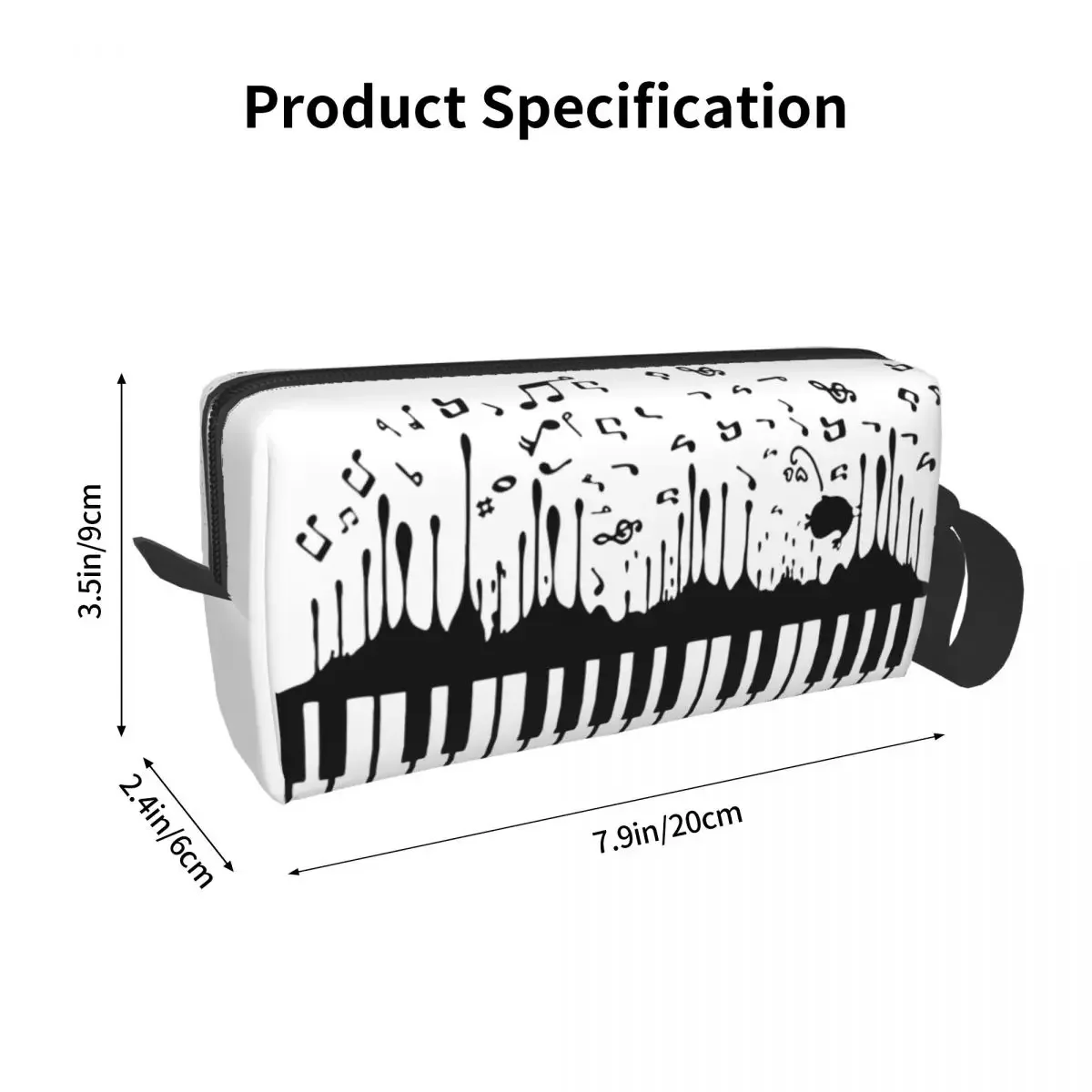Косметичка Best Song для пианино-ключей маленькая дорожная Сумочка туалетных