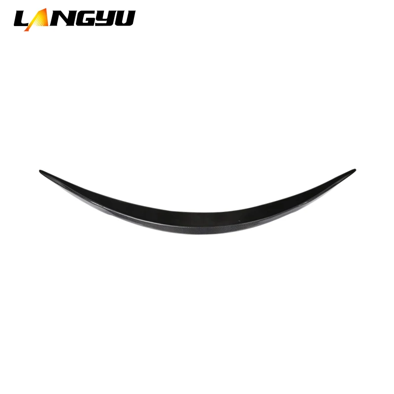 Langyu авто внешние аксессуары хвостовое крыло углеродное волокно R стиль задний