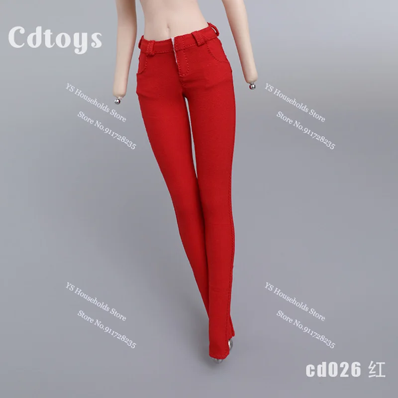 Cdtoys Cd026 1/6 женский солдат узкие брюки-карандаш одежда нижние брюки аксессуар для 12