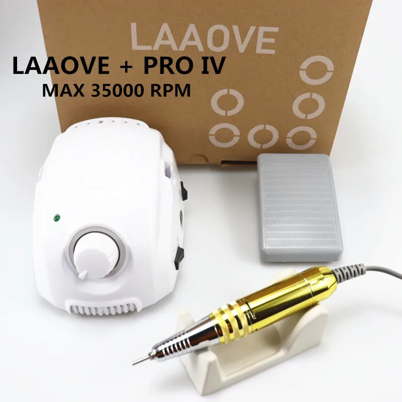 BT MARATHON-Champion 3 PRO XII Handle 35K/40K Electric Nail Drill STRONG 210 Micro Motor Grinding Machine For Nail Art Tools