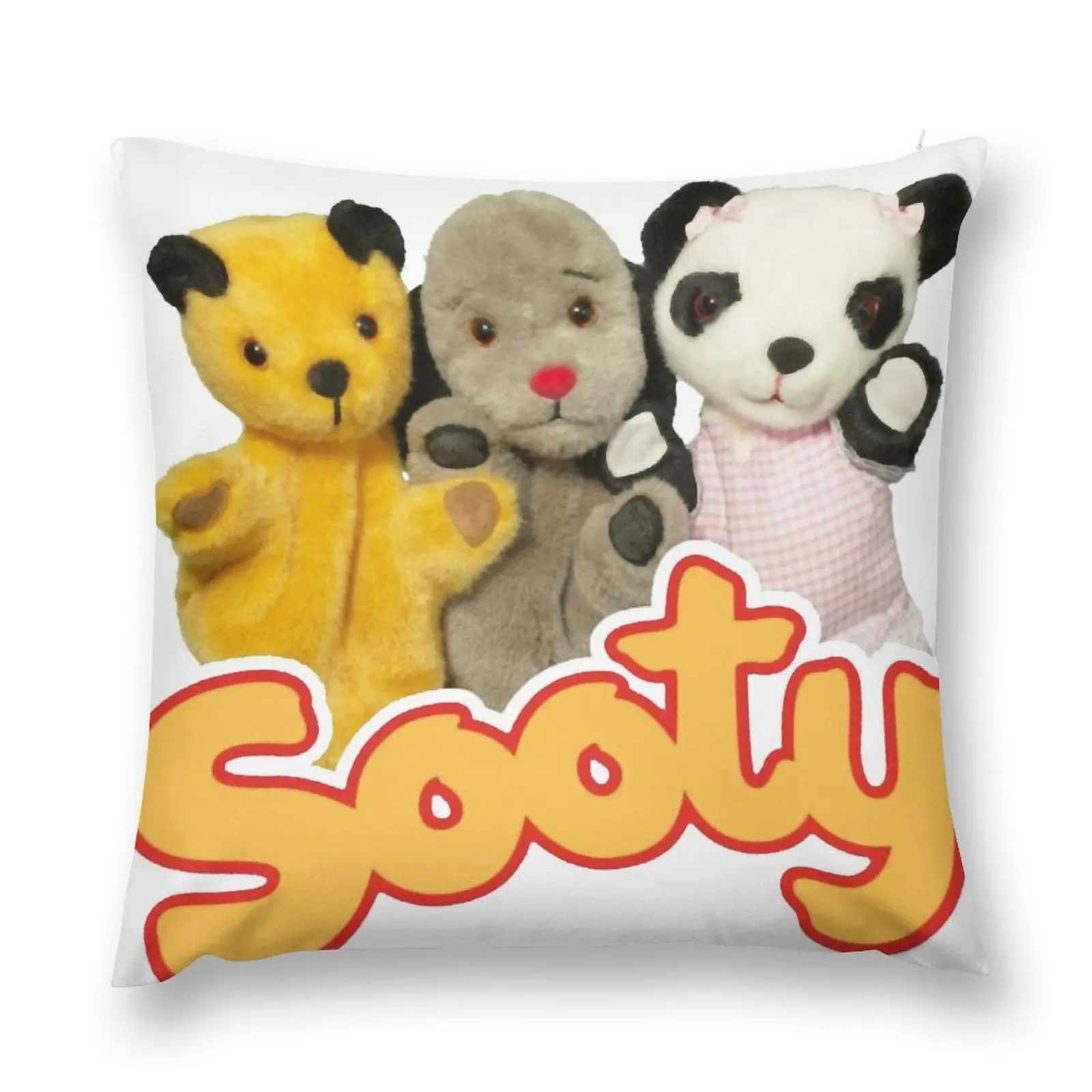 Наволочка для подушки Sooty and развертка Рождественская наволочка Роскошная