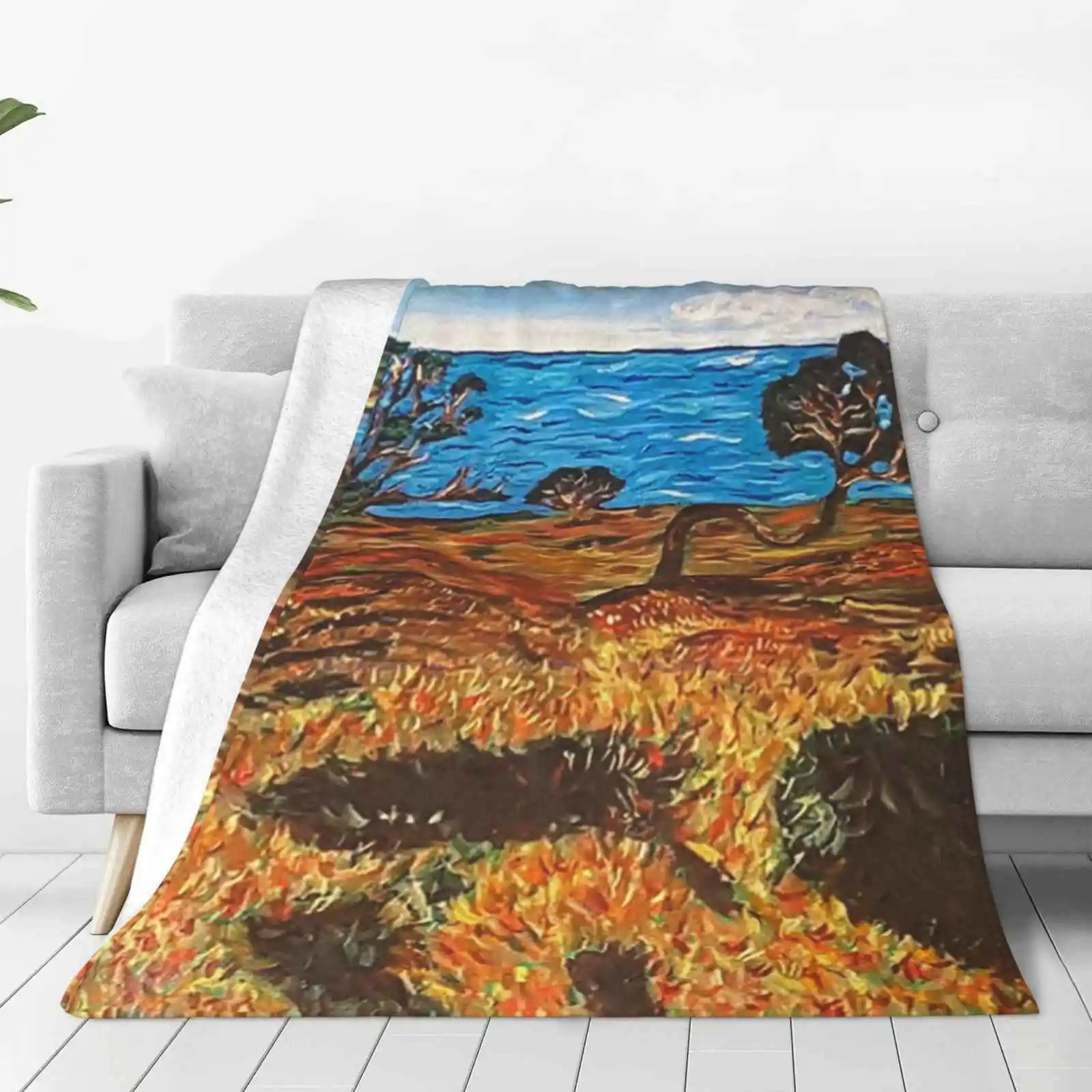 Last Of The Koa Forest необычный дизайн тонкое мягкое фланелевое одеяло яркое забавное