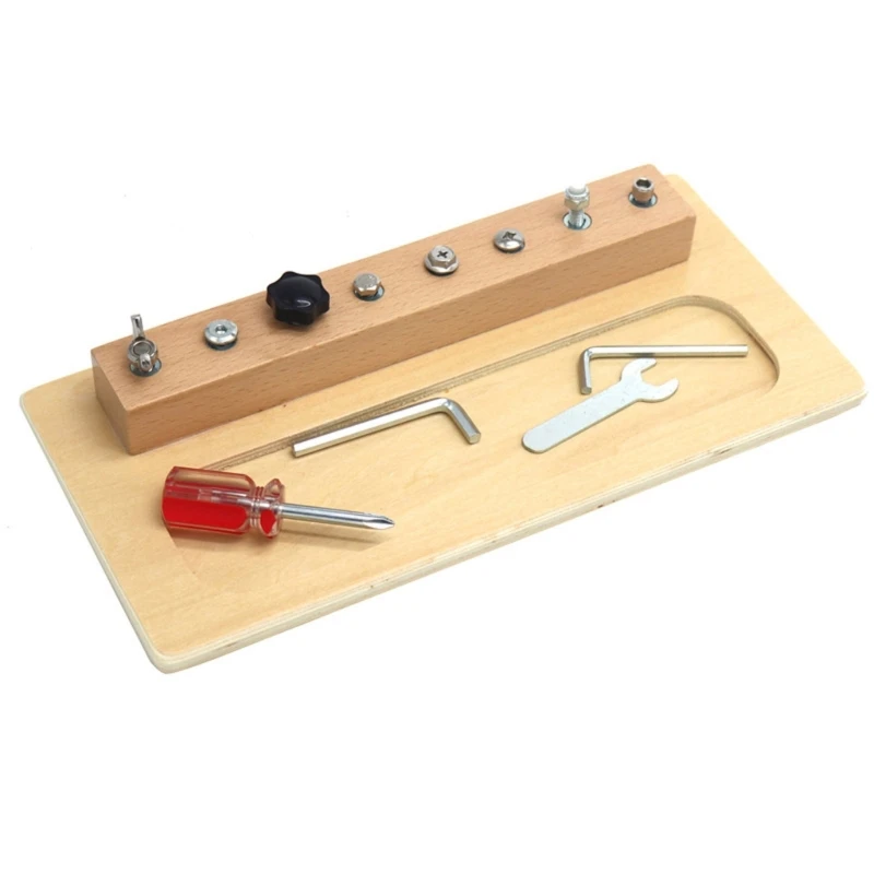 

Игрушка-гайка для раннего развития, сборка и разборка, занятая доска, сенсорная игрушка, доска для занятий спортом, подарок для детей на день...