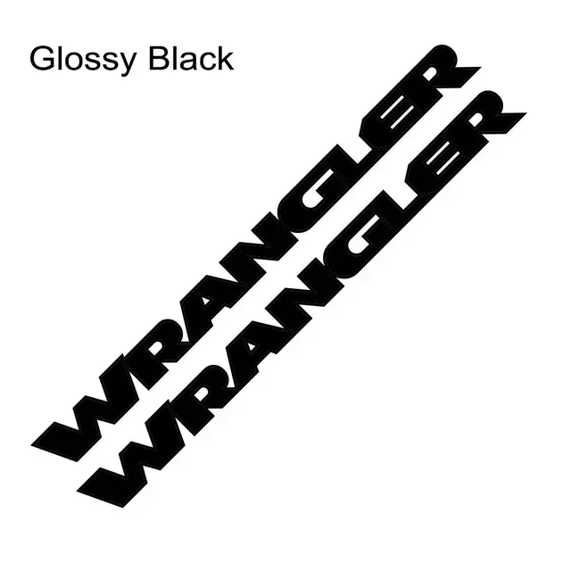 

2 шт., наклейки на капот автомобиля, наклейки на двигатель для Jeep Wrangler JK JL TJ YJ Unlimited Sahara, аксессуары для тюнинга «сделай сам», виниловые наклейки на капот