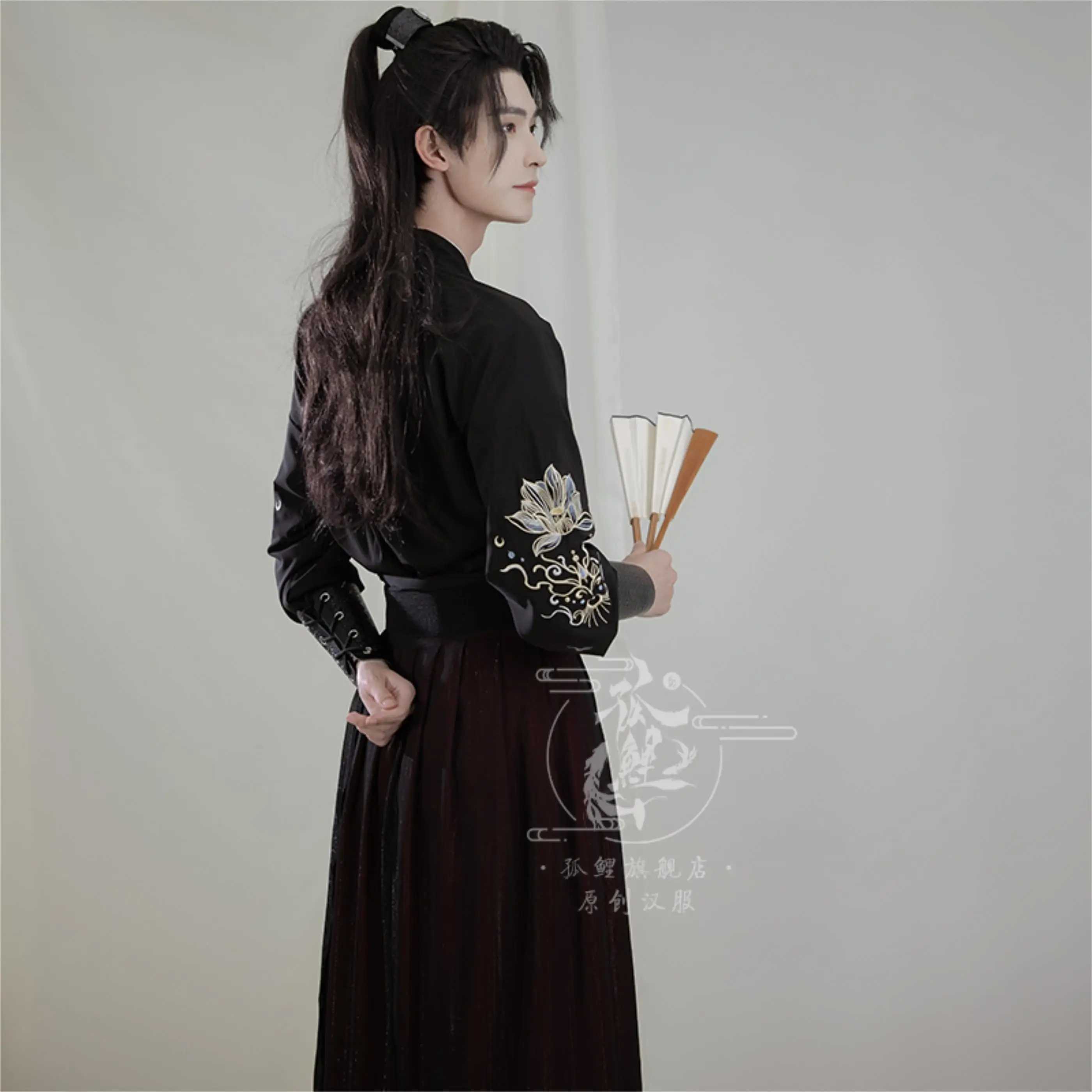 Хэллоуин CosHanfu [Chaoge] Мужчины и женщины Весна лето Xiake Красивый крутой не древний