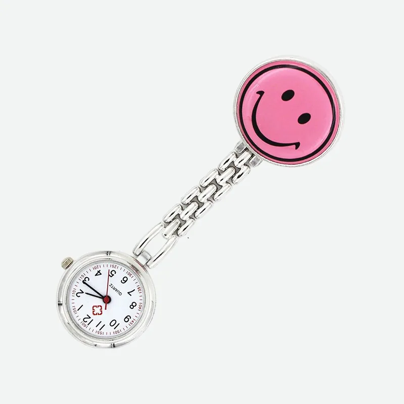 Pocket Nurse Watch Wall Watch Medical Equipment Business Gift New Smiling Face Watch Big Eye Nurse Watch Pocket  Fob Watches