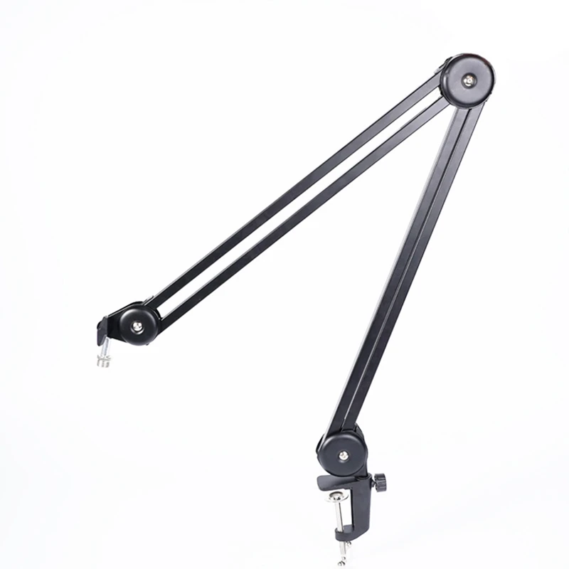 

ABGZ-Microphone Boom Arm Stand Heavy Duty Cantilever Bracket Tripod Adjustable Suspension Scissor Spring Mic Stand For Live