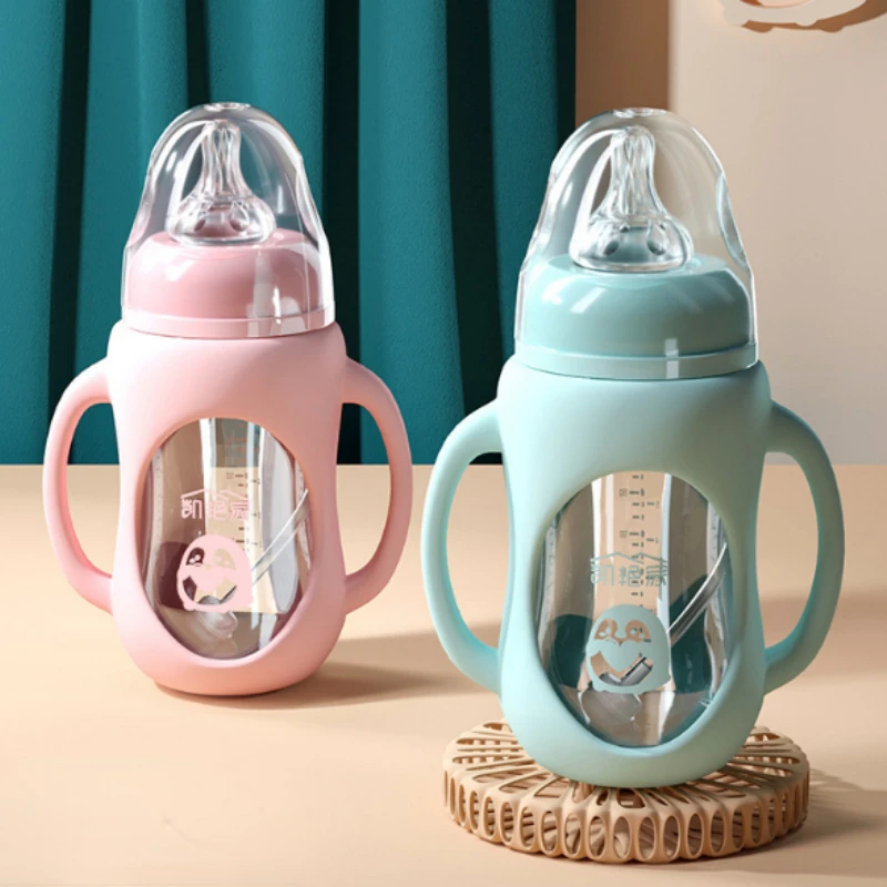S Fall Prevention Milk Water Feeding Bottles Training Feedin