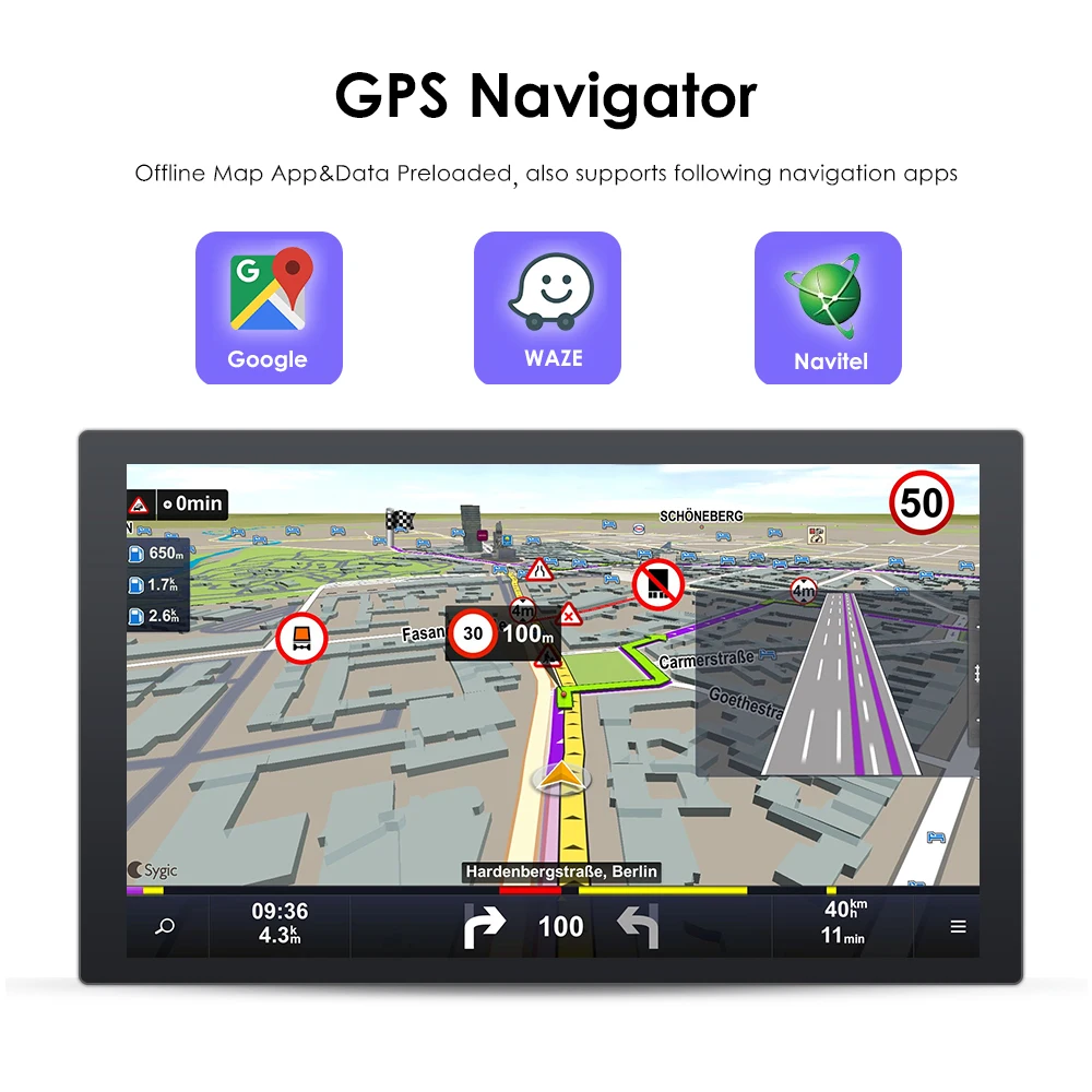 Автомагнитола 2 Din на Android мультимедийный плеер для Ford Focus Connect Fiesta Fusion Galaxy Kuga S-Max