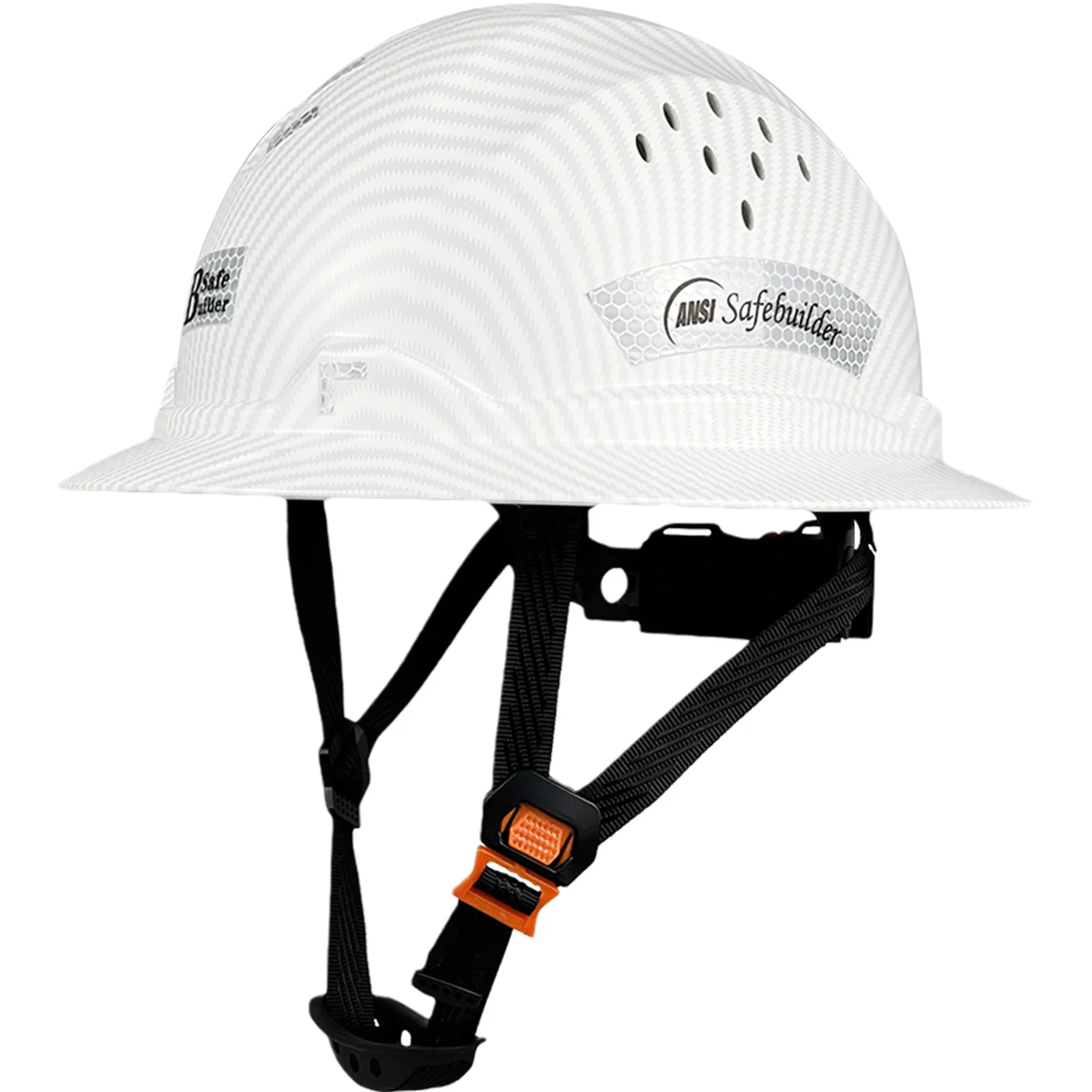 

Новая твердая шапка Birm для инженерного карбонового дизайна, защитный шлем, светоотражающий ANSI Z89.1, вентилируемые рабочие шапки, промышленная и строительная конструкция