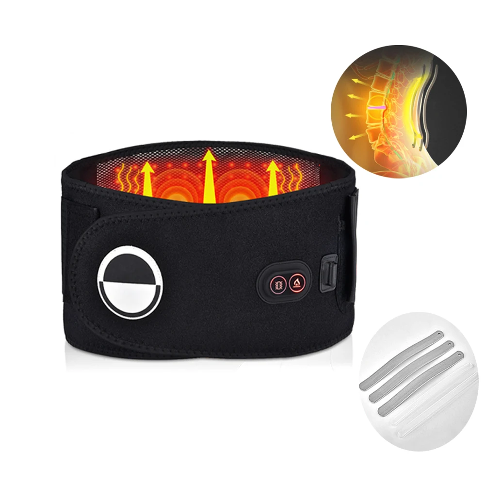 

Waist Trainer Far Infrared Heated Therapy Waist Massage Low Back Belt Herniated Disc Scoliosis Pain Relief Spine Lumbar Brace