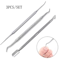 profession toe nail file foot nail care hook ingrown double ended ingrown toe correction lifter file manicure pedicure toenails