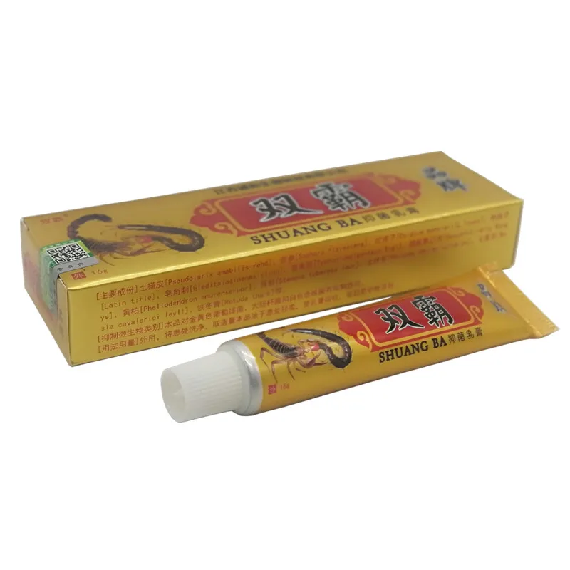 

Psoriasis Antibacterial Cream Dermatitis Eczematoid Ointment Chinese Herb Medical Health Effective Anti-Itch Skin Care Products