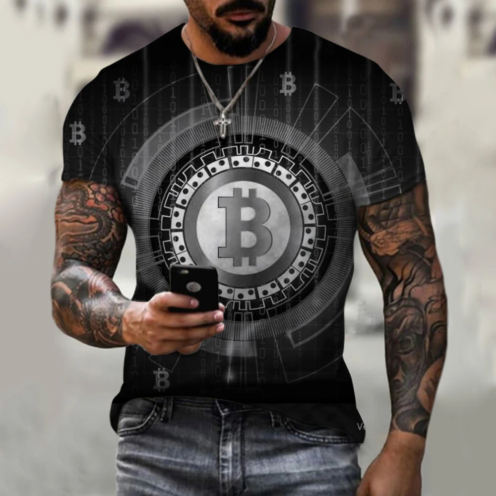 

Men's and Women's 3D Printed Sweatshirt, Round Neck Sweater, Informal Street Shirt, Loose, Breathable, Summer Short Sleeve