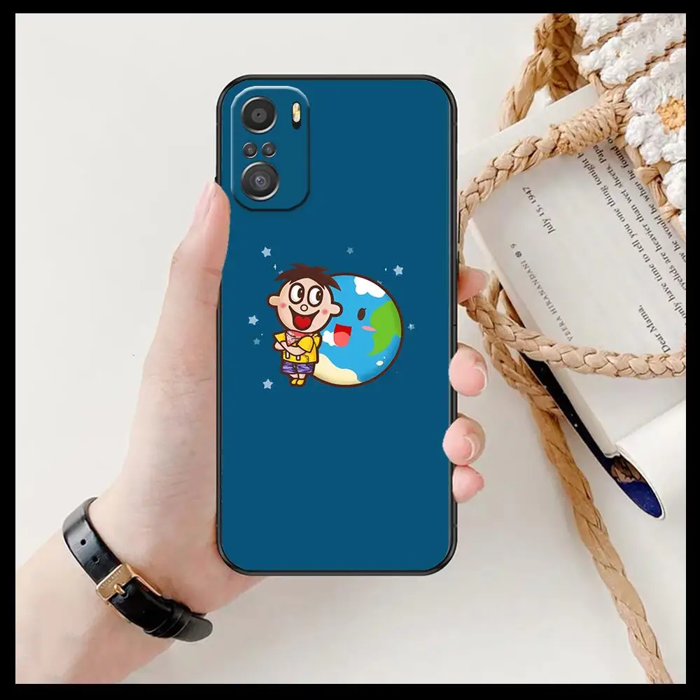 Фото Чехол для телефона little boy для xiaomi redmi 11 Lite pro Ultra 10 9 8 MIX 4 FOLD 10T, Черный силиконовый чехол №2